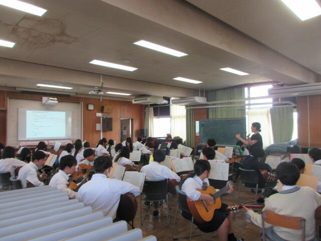 授業見学 音楽Ⅰ