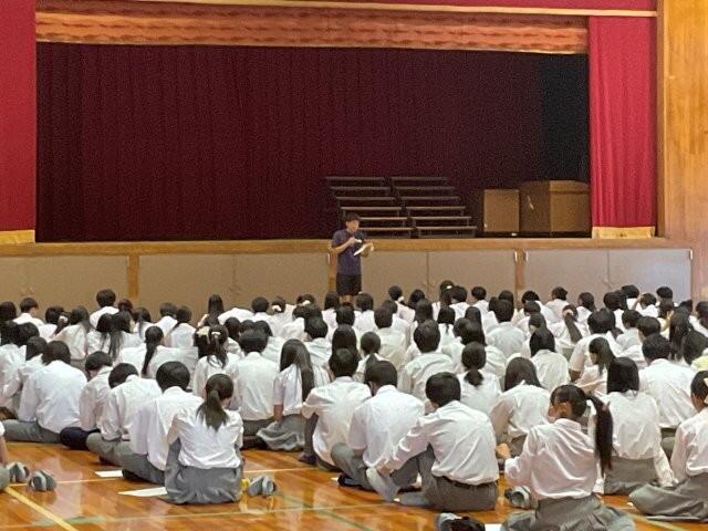 9月18日 2年 コース科目選択HR