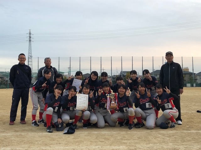 南大阪ソフトボール研修リーグ 優勝（８年ぶり３回目）