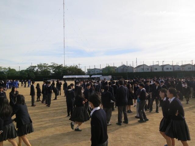 防災避難訓練を実施しました。