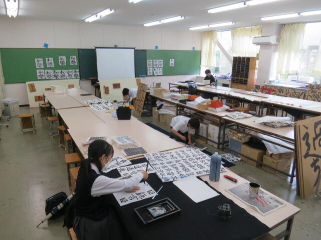 今回は書道部の活動紹介です！