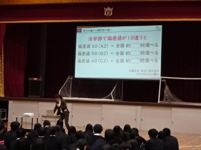 スタディサポートの振り返り講座(1・2年)を実施しました!