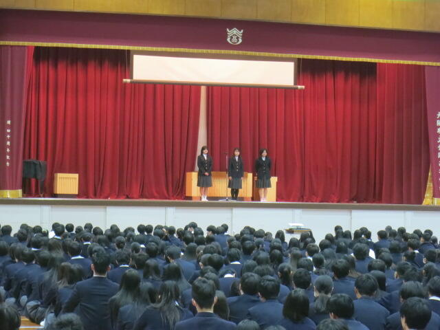 生徒会役員選挙が行われました!