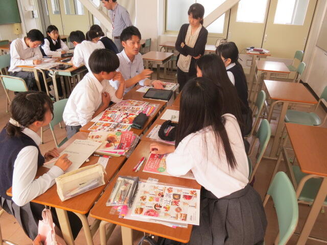 2年生の進路行事（学部別説明会）の様子です！