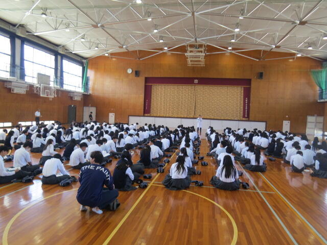2年生（51期）修学旅行の結団式！