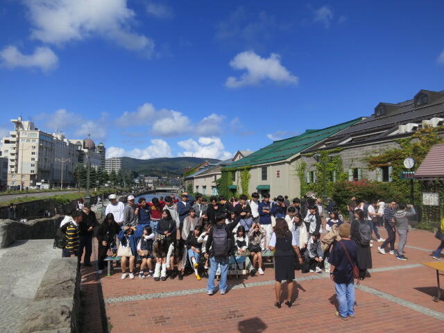 第50期修学旅行⑦ 最終日は小樽の街を散策です!