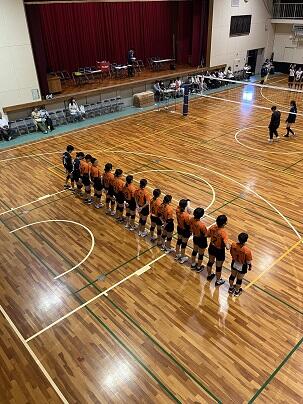 女子バレーボールの試合を観戦しました!