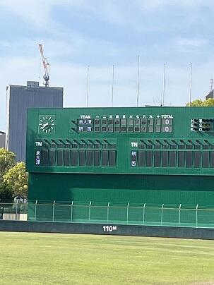 野球部の試合を観戦しました!Ⅱ