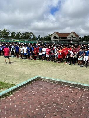 ソフトテニスの近畿大会を観戦しました!
