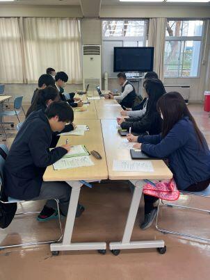 生活指導部と生徒会のミーティング