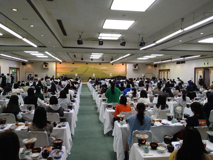 ７５期２年生南九州修学旅行 夕食