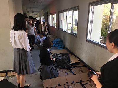 明日から文化祭、一般公開は9/29(土)