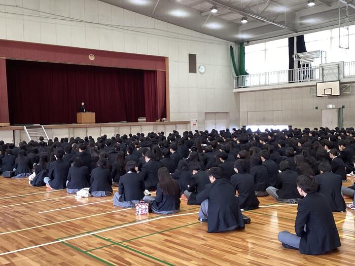 ３学期 終業式