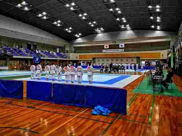第44回大阪府高等学校空手道新人大会 女子型の部 健闘