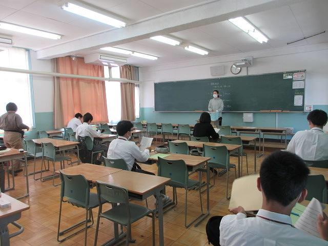 2年生登校日(5月21日)