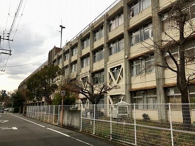 小津中学校へ、出前授業に