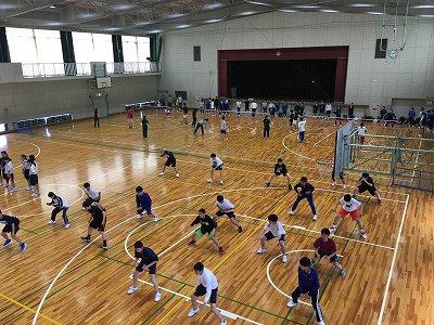 体験入部の様子