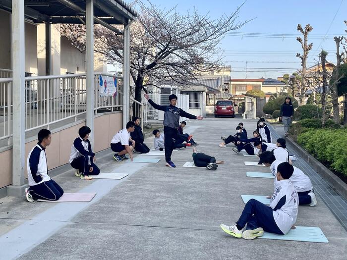 陸上部 合同練習会
