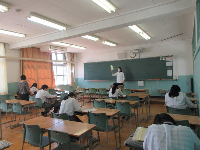 2年生登校日(5月28日)