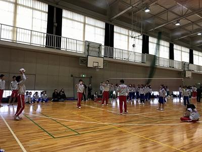 生徒会主催の球技大会