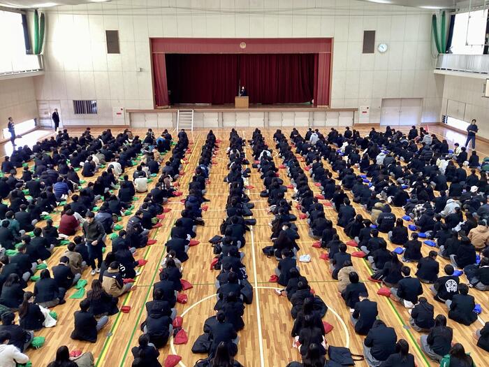 ２学期 終業式