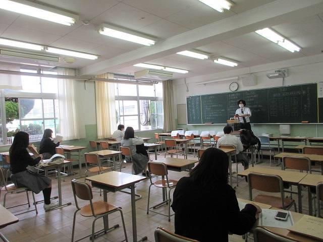3年生登校日(5月15日)