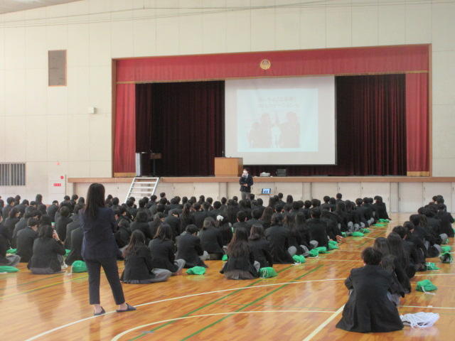 3学期終業式・HR