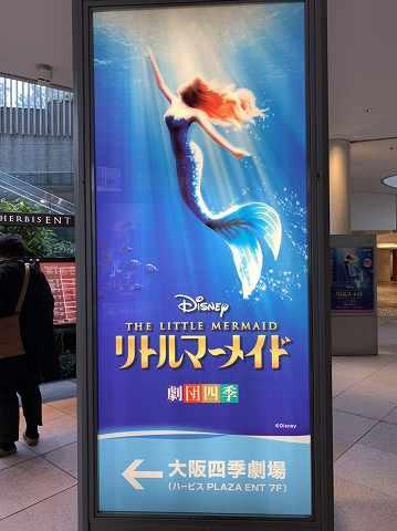 75期1年生 芸術鑑賞「リトルマーメイド」 大阪四季劇場