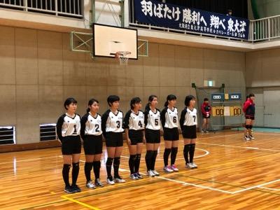 女子バレーボール部３部残留