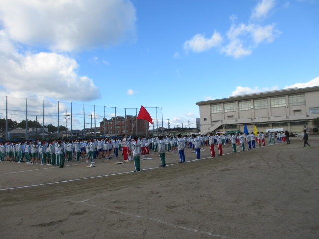 体育祭 開会式