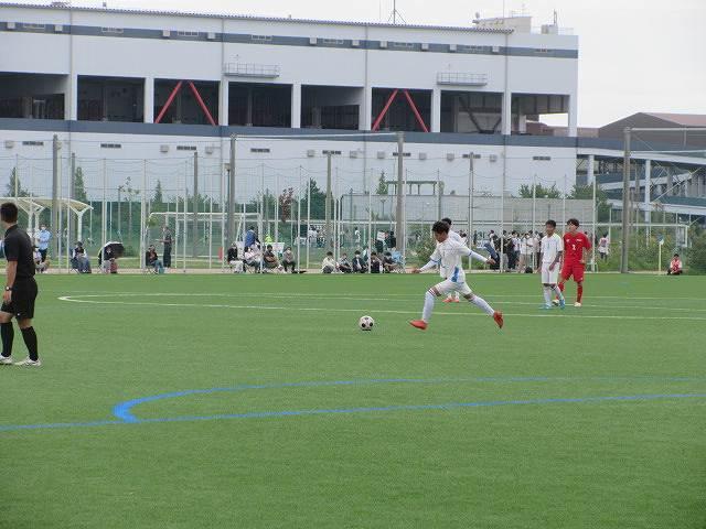 全国高校サッカー選手権大阪大会3回戦 サッカー部 健闘