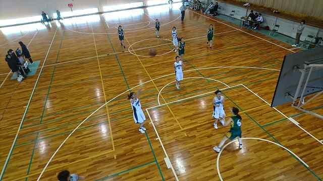 大阪高等学校バスケットボール新人大会南地区大会 女子バスケットボール部2回戦進出