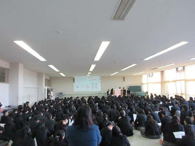 74期1年生「探究成果発表会」