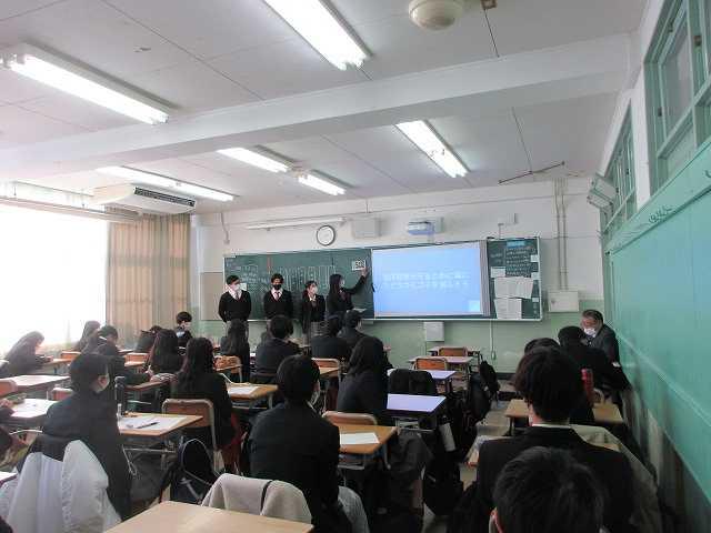 1・2年探究成果発表会