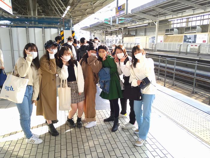 ７５期２年生南九州修学旅行A団乗車完了