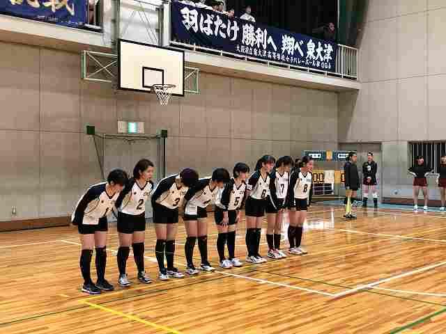 女子バレーボール部 部別大会1位 2部昇格