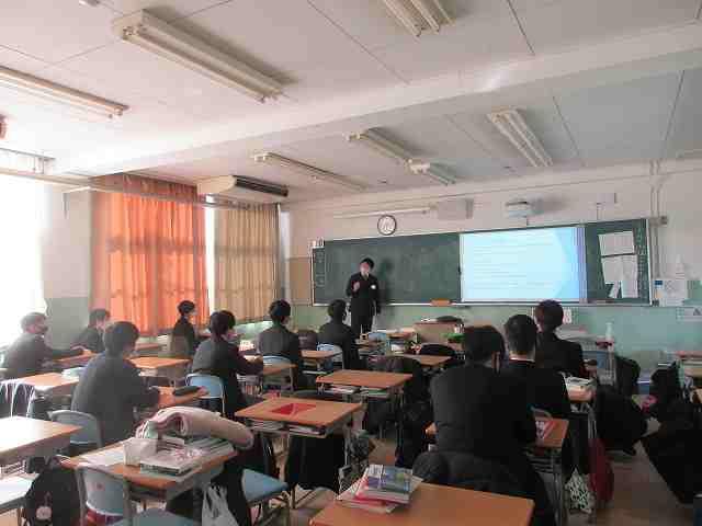 74期2年生「進路分野別説明会」