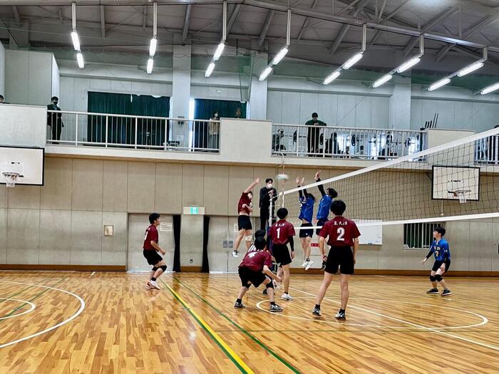 男子バレー部 春季大会一次予選