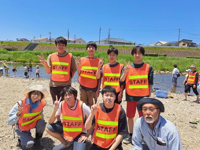 アユと遊ぼう大津川ボランティア