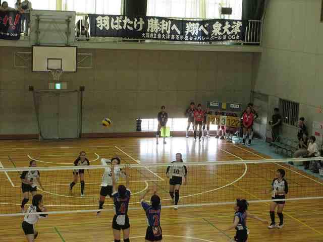 全日本高校選手権大阪地区予選 女子バレーボール部 健闘
