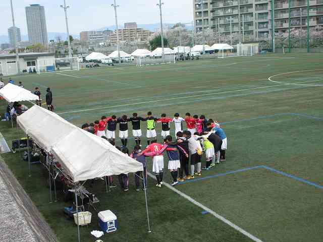 サッカー部 大阪高校サッカー春季大会 3回戦進出