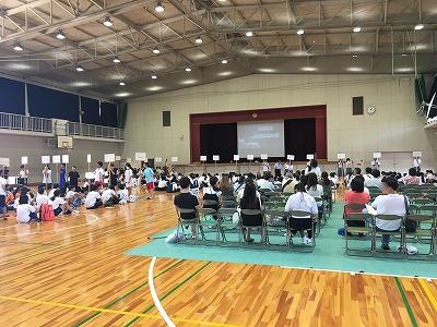 第1回学校説明会の報告