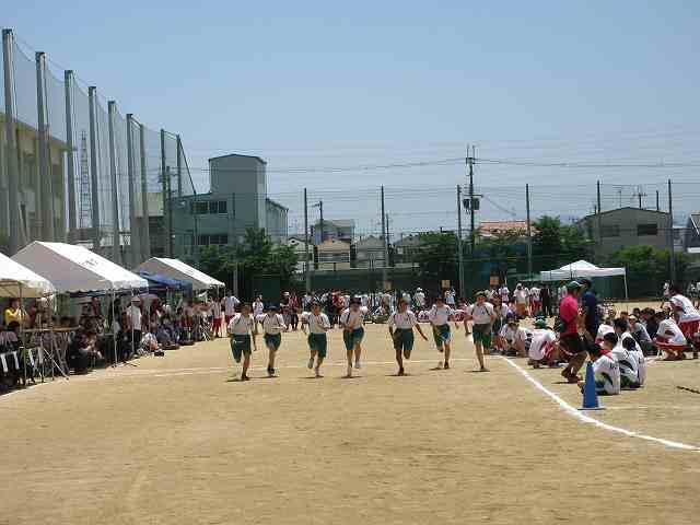 体育祭 リレー競技