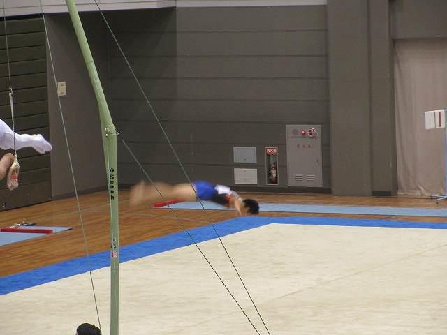 大阪高等学校総合体育大会 体操競技（2部） 男子種目別ゆか1位、跳馬3位