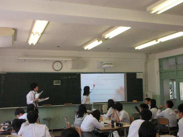 教育実習生 研究授業 3年「コミュニケーション英語Ⅲ」
