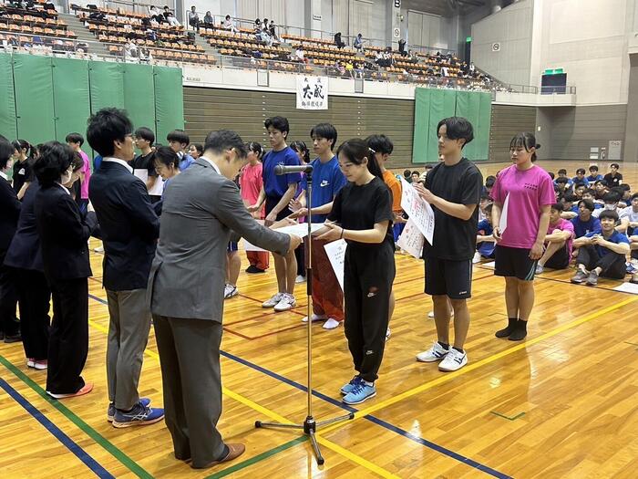 体操部 女子１部団体で６位入賞