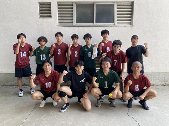 男子バレー部 1回戦快勝、2回戦で惜敗