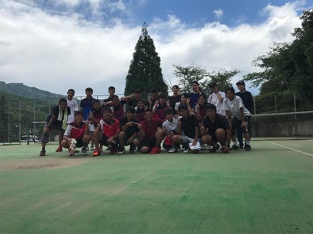 テニス部 夏季合宿