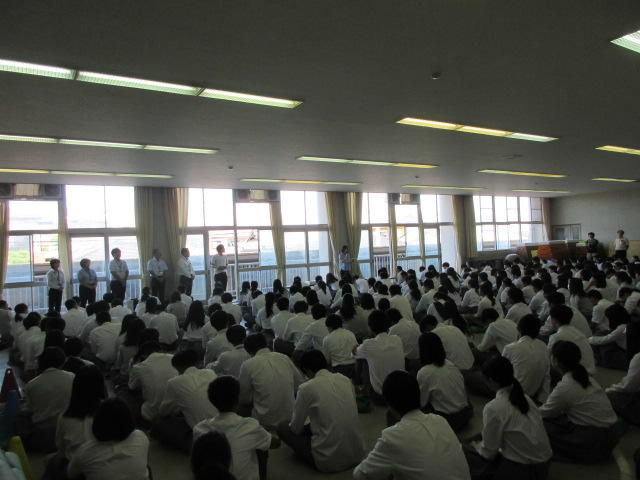 73期 北海道修学旅行 結団式