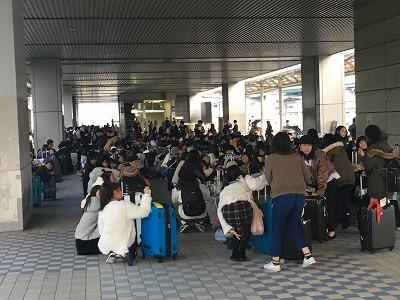 伊丹に全員集合しました。